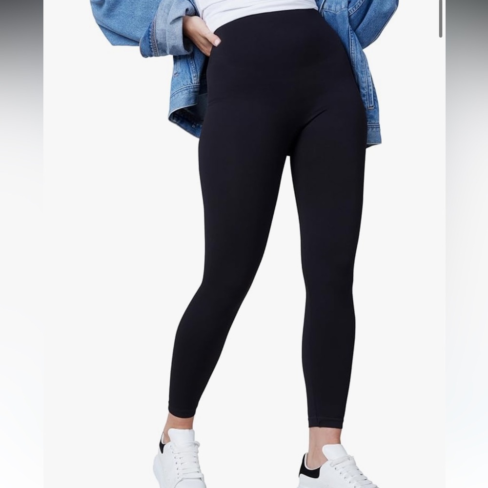NWOT SPANX Seamless Leggings - Core & Tummy Control
